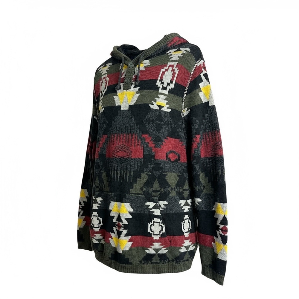 American Eagle Outfitters Southwest Aztec Print Pullover Sweater/Hoodie Size LG